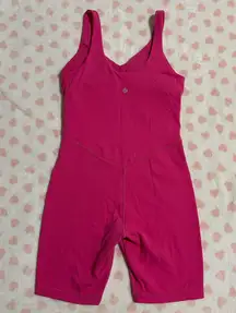 Lululemon align onesie sonic pink size 6