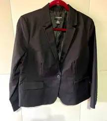 LIZ CLAIBORNE CAREER PETITE (L)‎ NWT BLACK