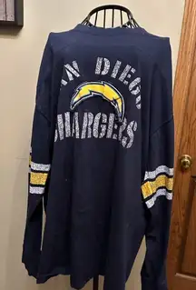San Diego chargers, long sleeve T-shirt. Excellent condition.​​