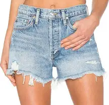 Agolde Parker Vintage Cut Off Jean Shorts