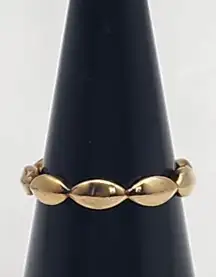 Ross-Simons Gold Plated Sterling Silver Stacker Ring (7.75)