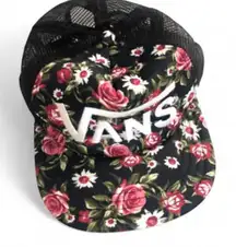 Vans Off The Wall Floral Snapback Mesh Cap