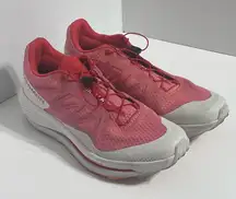 Salomon Womens Size 10 Pulsar Trail Rose Cloud Orange Running Shoes Sneakers