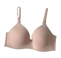 Sophie B Pink Seamless Wireless Bra Women's Size 36C | 52-13