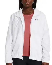 Under Armour Sport Windbreaker Training Jacket women's white large lightweight
