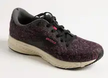 Brooks Launch 7‎ black and pink sneakers 9.5
