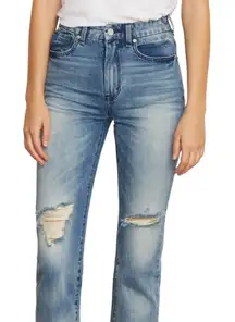 Habitual pace‎ distressed straight leg jeans