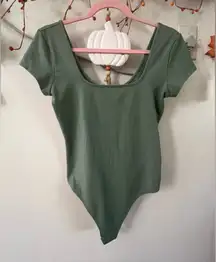 American Eagle Outfitters Olive Bodysuit