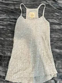 grey tank top Size S By