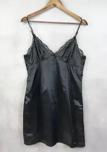 H&M Divided Womens Slip Dress Size S Babydoll Y2K Coquette Lingerie Goth Grunge