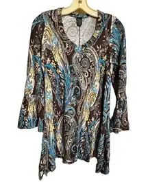 WinWin Flare Bottom Tunic Top