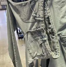 Wild Fable Low Rise Button Down Denim Jeans size 4 Bootcut