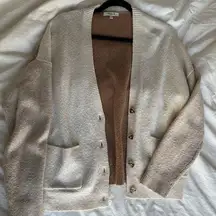 Madewell cream cardigan