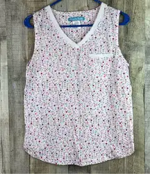 Ava & Bella Size Small 2-Pc. Sleepwear Set V-Neck Tank Top & Capri Sleep Pants