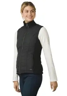 Women’s Medium Black Sherpa‎ Lined Full Zip Vest