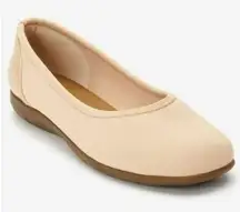 Comfortview Lyra Taupe Flat Shoes Size Box Size 7.5