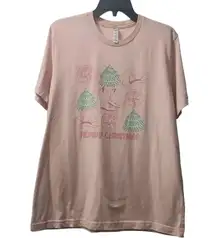 Bella+Canvas Howdy Christmas Graphic Tee Cowboy Boots‎ Disco Ball Large