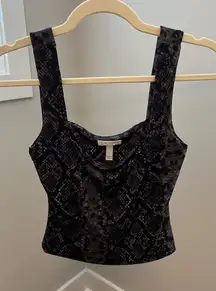 Snake Print  Top