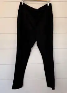 Andrew Marc Women’s XXL Black Faux Suede Pull on Pants