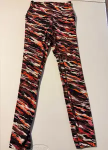 Lululemon Lunar New Year Align High-Rise Pant 25" Womens Size 4 Tiger Smoky Red