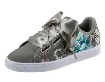 PUMA - WOMENS BASKET HEART HYPER EMB SHOES