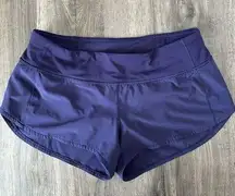 Lululemon  Speed Up Shorts Deep Purple 6