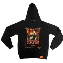 BTS Permission To Dance on Stage Hoodie K Pop Size Large