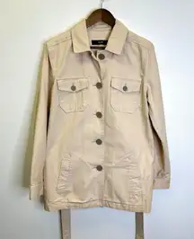 Vintage Gap Denim Barn Chore Coat Cream Size L