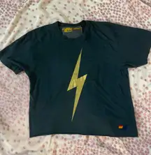 Gold Lightning Bolt Tshirt
