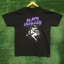 Black Sabbath Heaven and Hell Ozzy Ozbourne Rock Band Tee L