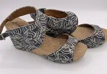 Lucky Brand Moran cork wedge sandal