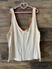 Embroidered Tank