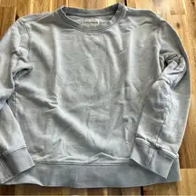Vigoss Light Gray Crewneck Sweatshirt | Size S