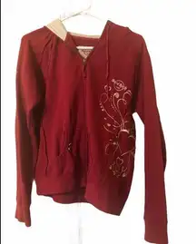 Hard Rock Cafe  Denver Red Hoodie