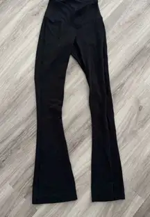 LuLu Black Flared Leggings