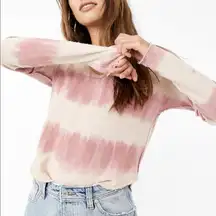 Free People Come and Get it Tie Dye Top in Clove Bark - SMALL