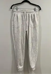 Rae Dunn Light Grey Joggers