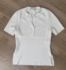 Abercrombie & Fitch Henley Sweater Top