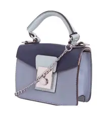 BCBGeneration Crossbody Bag Raphaela in Ash Blue Navy Mint New w/Tag