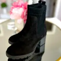 White Mountain Black Benji Boots 8