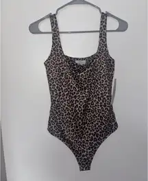 Leopard Print Bodysuit