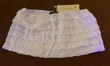 White Fox Boutique White Ruffled Skirt