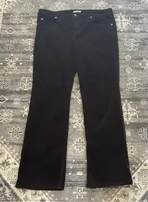 Jones New York Sport Brown Straight Leg Corduroy Pants Size 12