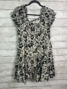 American Eagle Smocked Floral Dress Size XL