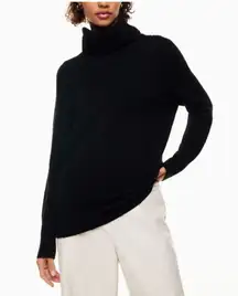 Aritzia The Group by Babaton Plutarch Sweater Sz Medium in‎ Black Turtleneck