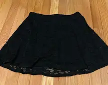 Express Lace Mini Skirt