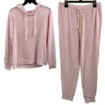 Flora Nikrooz Pink Two Piece Pajama Set New Size L