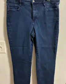 Classic 9 West cropped Blue Women's Jeans 16