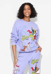 Women's The Grinch Graphic Sweatshirt - nwt M