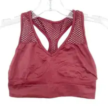 Alala Maroon Sports Bra